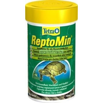 Tetra ReptoMin Táplálék vízi Teknősöknek 2 Fajta