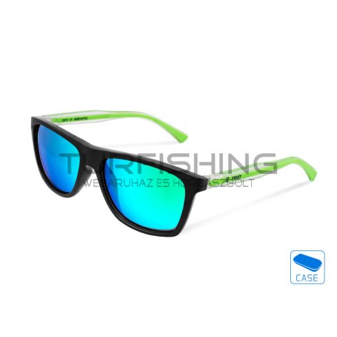 Polarizált napszemüveg Delphin SG TWIST zöld lencsével 