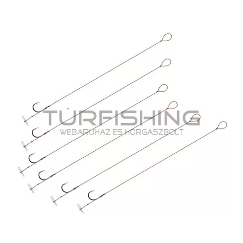 Feeder kötött horog Delphin Proxi 8 Quickstop / 6db 8cm #8