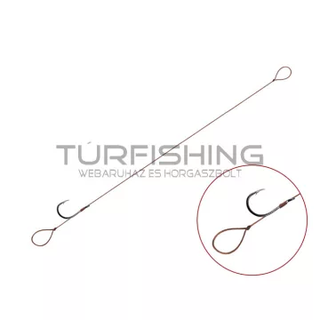 Feeder kötött horog Delphin Proxi 8 Loop / 6db 12cm #6