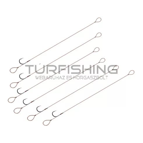 Feeder kötött horog Delphin Proxi 8 Loop / 6db 12cm #6