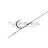 Feeder kötött horog Delphin Proxi 8 Sting / 6db 8cm #8