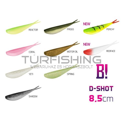 BOMB! Gumihal D-SHOT / 5db 8,5cm/Reactor