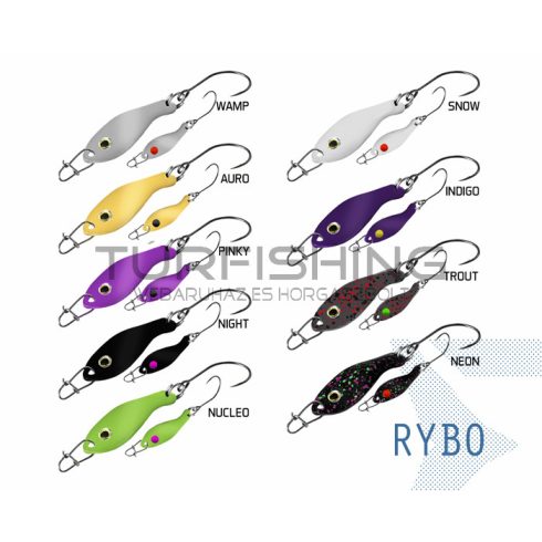 Villantó Delphin RYBO 0.5g TROUT Hook #8 Snap 00