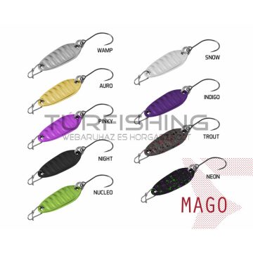 Villantó Delphin MAGO 2g SNOW Hook #8 Snap 00
