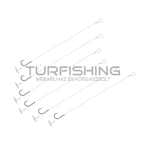 Feeder kötött horog Delphin FLR Quickstop / 6db 8cm #6 SM
