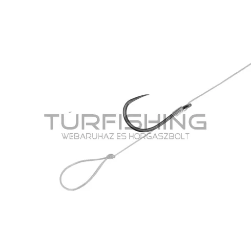 Feeder kötött horog Delphin FLR Loop / 6db 8cm #8 SM