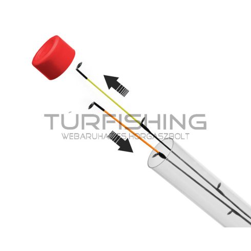 Feeder spicc tartó cső Delphin FEEDER 30mmx68cm