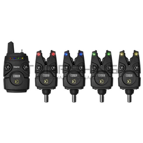 Kapásjelző szett Delphin CODER 4+1