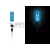 Delphin LightBLOCK LED Kapásjelző fekete