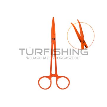 Ívelt csipesz Delphin Atak! REFLEX 15cm