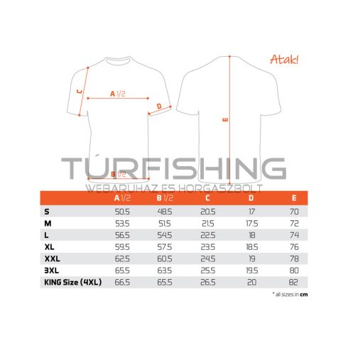 Póló Delphin Atak! KING SIZE