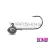 Jig fej tartóval Delphin BOMB! / 5db 12g-6/0