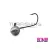 Jig fej tartóval Delphin BOMB! / 5db 15g-5/0