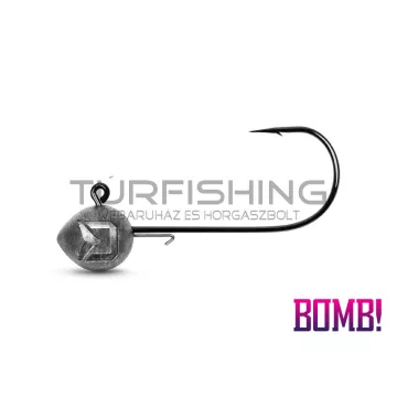 Jig fej tartóval Delphin BOMB! / 5db 18g-2/0