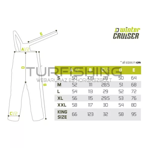 Téli nadrág Delphin Winter CRUISER 5T L