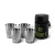 Rozsdamentes acél pohár készlet Delphin RESET 4in1 4x30ml