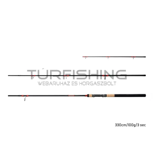 Delphin LEEDER Feeder + 2 spicc 360cm/120g/3 rész