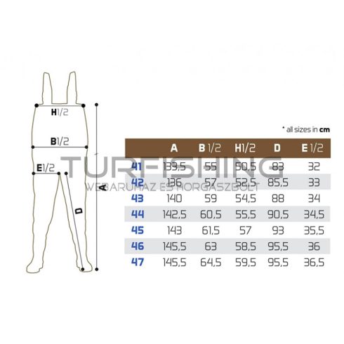 Delphin ORAVA Neoprén gázlócsizma 41