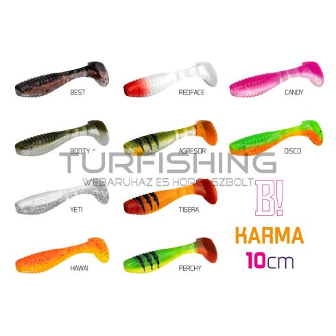 Top mix Delphin KARMA UVs / 5db 10cm / Perchy+Redface+Candy+Hawai+Best