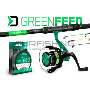 Delphin GreenFEED feeder szett 360cm/100g + 3T + 0,22mm