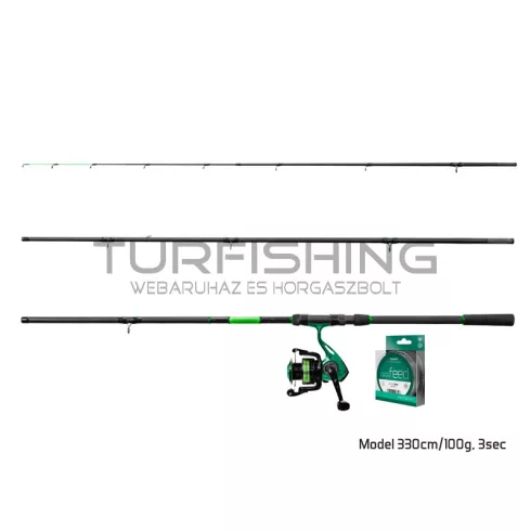 Delphin GreenFEED feeder szett 360cm/100g + 3T + 0,22mm