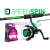 Delphin GreenSPIN pergetőszett 210cm/30g + 2T + 0,22mm