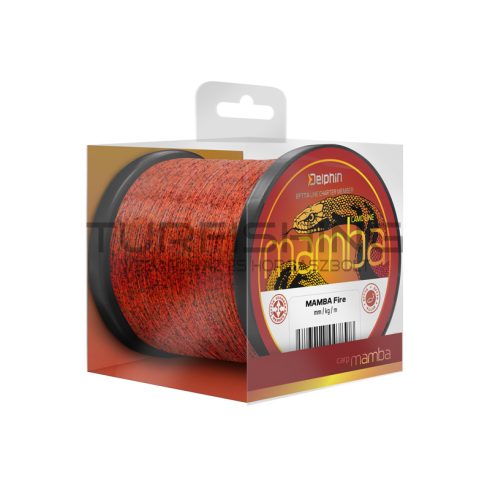 Delphin MAMBA Carp / Fire 0,26mm 5,2kg 600m