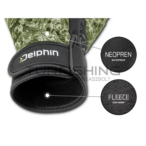 Neoprén kesztyű Delphin NeoFLIX béléssel XL