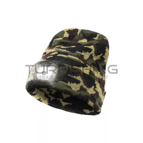 Delphin CamouLED kötött télisapka UNI