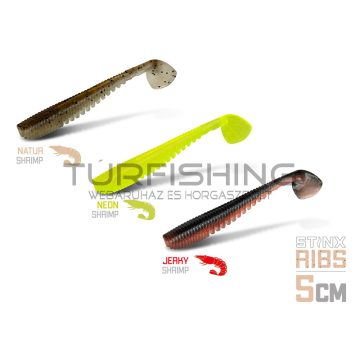 Gumihal Delphin B! StinxRIBS Shrimp / 20db 5cm / JERKY