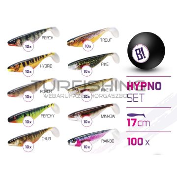Műcsali szettek BOMB Hypno 17cm / 100db 17cm