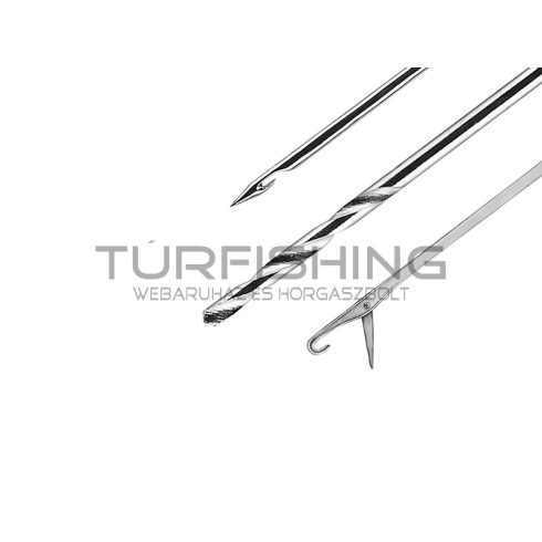 Delphin T-END Grip 3XF Fluo fűzőtű és fúró készlet 