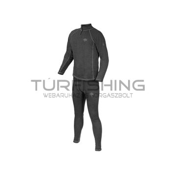 Thermo aláöltözet Delphin TUNDRA Blacx / felső XL