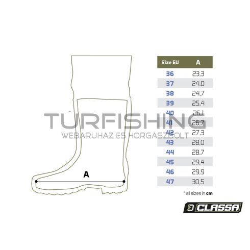 Gázló melles csizma Delphin CLASSA méret 44