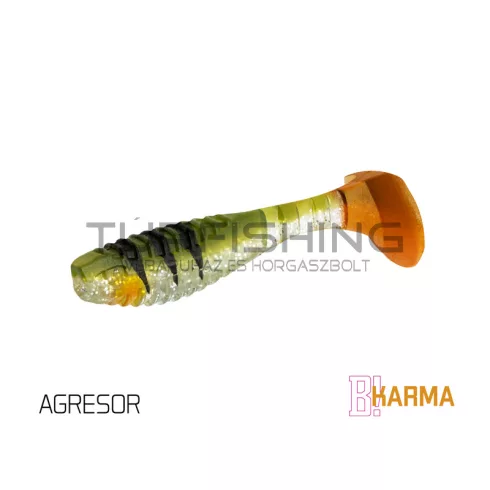 Gumihal Delphin KARMA UVs / 5db 8cm/MudGOLD