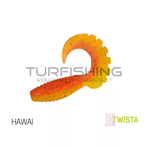 Gumihal Delphin TWISTA UVs / 5db 8cm/YELLA
