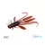 Delphin MANYA UVs nimfa / 5db 10.5cm/BERRY