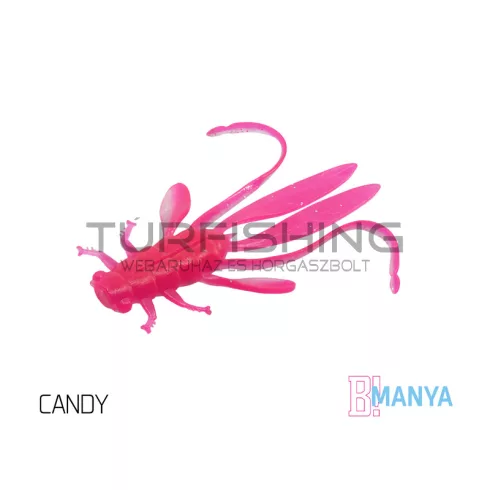Delphin MANYA UVs nimfa / 5db 10.5cm/GREENCH