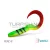 DuoPACK BOX Delphin TwistaX Eeltail UVs / 6x 5db 15cm/HAWAI