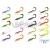 DuoPACK BOX Delphin TwistaX Eeltail UVs / 6x 5db 6cm/BERRY