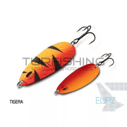 Delphin ELIPZ FullSCALE támolygó kanál 12g RedEND Hook #2