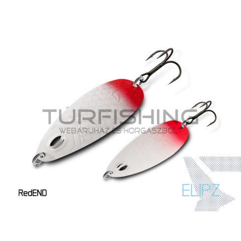 Delphin ELIPZ FullSCALE támolygó kanál 12g METAL Hook #2