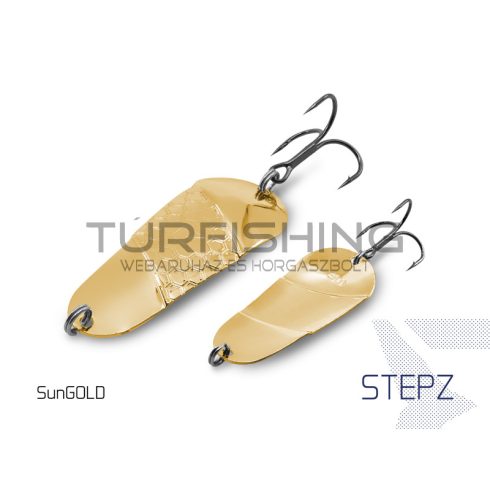 Delphin STEPZ StripSCALE támolygó kanál 10g TROUTY Hook #2