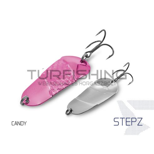 Delphin STEPZ StripSCALE támolygó kanál 10g JAPAN Hook #2