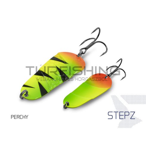 Delphin STEPZ StripSCALE támolygó kanál 10g JAPAN Hook #2