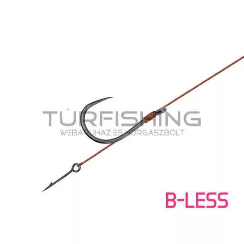 Kötött horog Delphin Proxi Sting / 6db 12cm / 0,10mm / BARB #10 / Sting 5mm