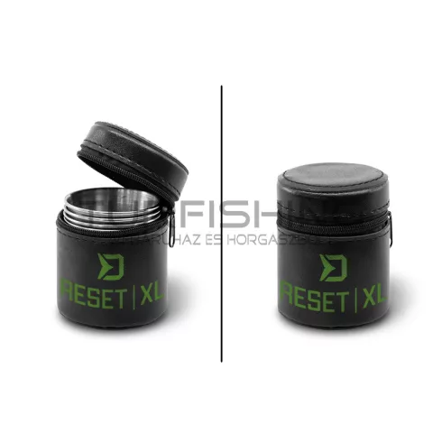Delphin RESET XL 4v1 Rozsdamentes acél pálinkáspohár készlet 4x70ml