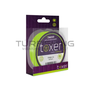 Delphin TOXER / fluo zöld 0,14mm 6,3kg 80m