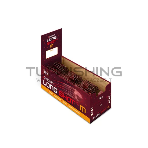Delphin Longshot+ feeder kosár M 50g